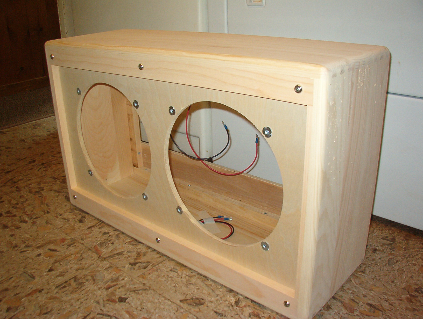 2 x 10 guitar speaker cabinet